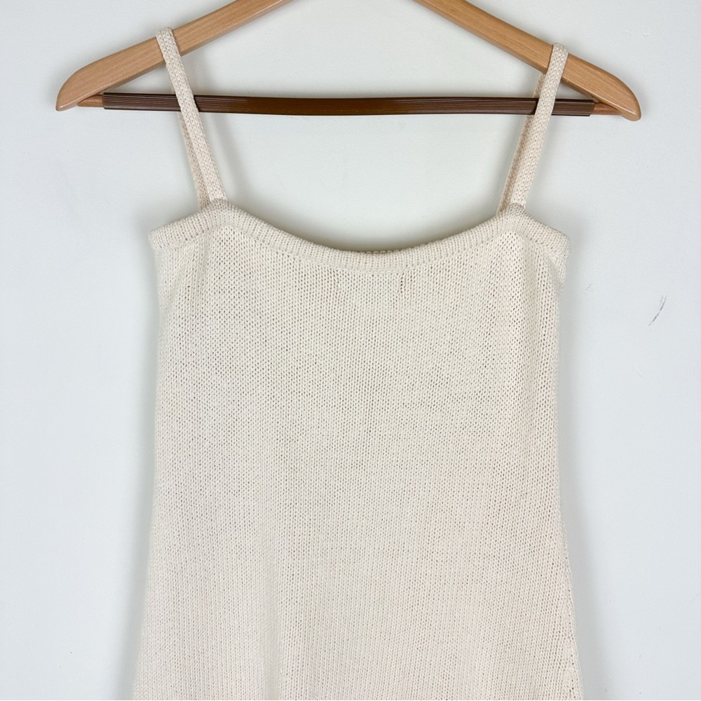St. Agni Amelia Knit Tunic or Dress in Ecru - Picture 9 of 13